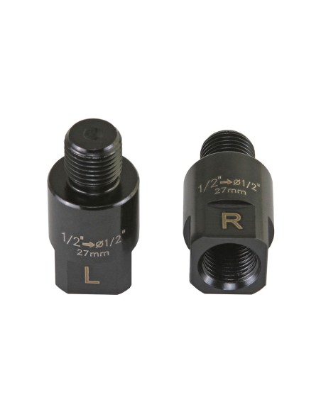 Pedals Extenders 27.5mm 1/2-1/2 Black.